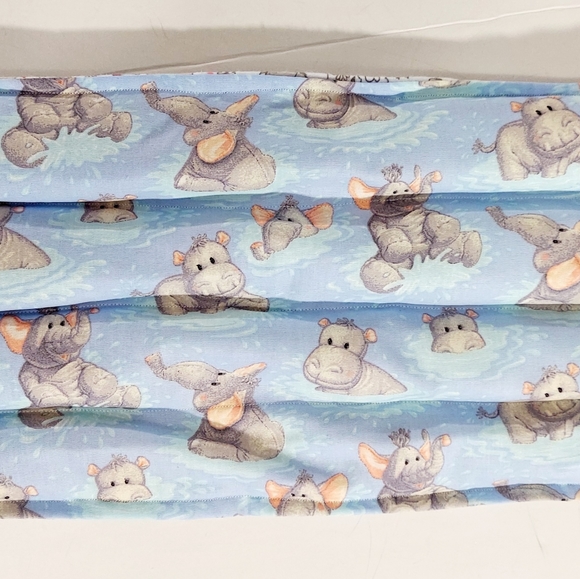 Therapeutic heating-cooling rice bag, heat pad, cold pack, Hippos, Elephants - Picture 3 of 6